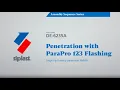 Siplast Penetration with ParaPro 123 Flashing