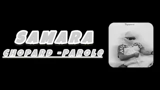Samara Chopard Parole كلمات 