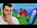 Minecraft Hardcore But I Have Sharpness 1000