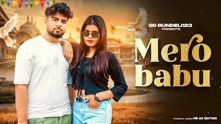mero babu mero balam kati hero lage jitan khatana harendra nagar new haryanvi song 2025