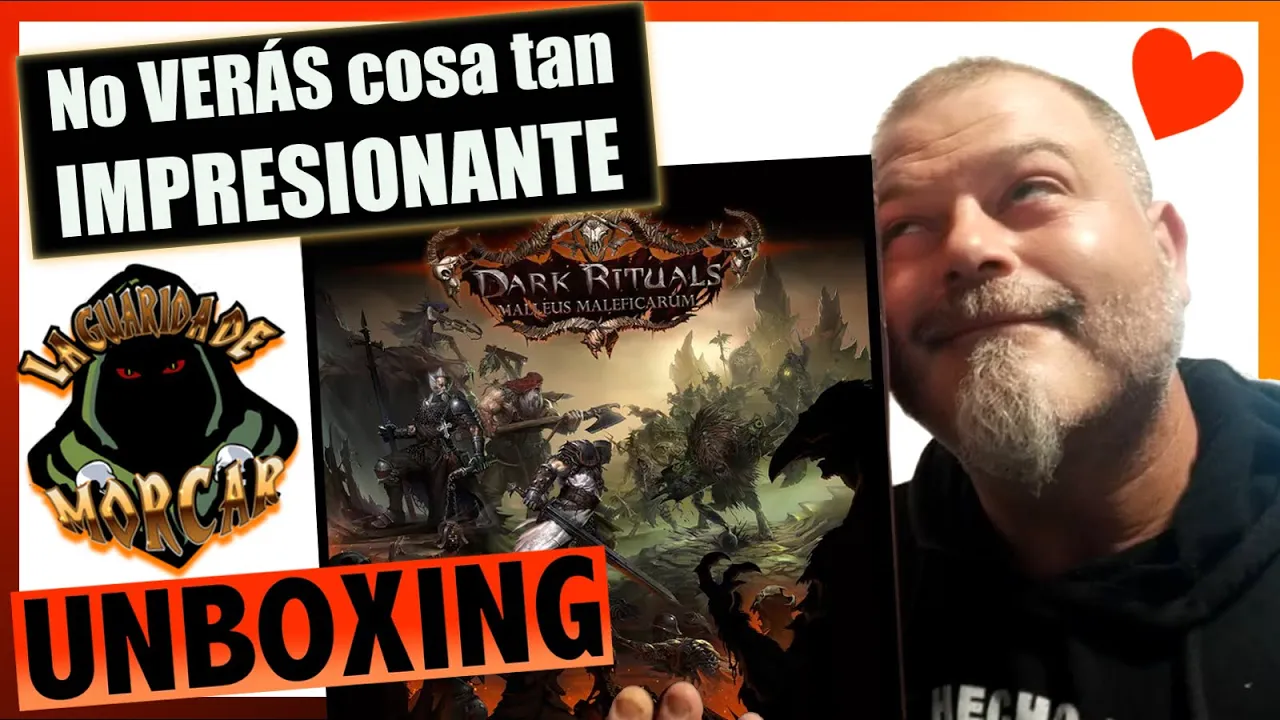 🔥a PLASTICO puro - 🎲 Dark Rituals malleus maleficarum UNBOXING