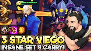 3 Star Viego - AP Crit Slam Ult!! | TFT Monsters Attack | Teamfight Tactics