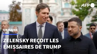 Les émissaires de Trump en Ukraine pour la première fois | AFP
