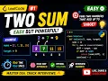 LeetCode Two Sum Brute force Solution Python Easy DSA Interview Question VK Coder