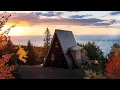 Download Lagu Ontsnap aan een koude herfstnacht in een hutje op een klif aan Lake Superior!