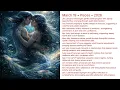 March 19 Birt ay Horoscope 2026 Born Today Astrology Prediction Pisces or Aries Season Insights