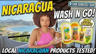Testing Random Hair Products from Nicaragua Grocery Store!