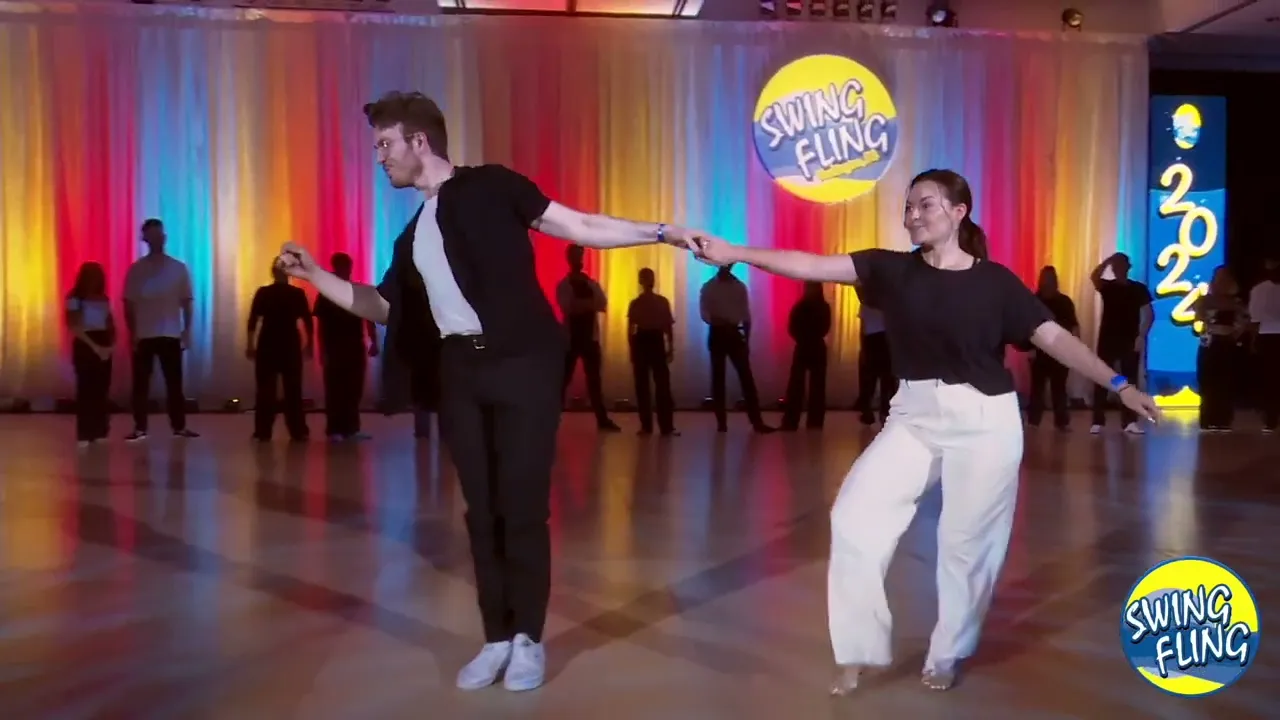 Swing Fling 2024 All Star Strictly Swing Keerigan Rudd & Jen Ferreira