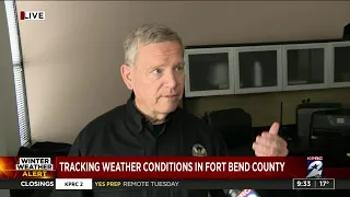 Tracking weather conditions in Fort Bend County