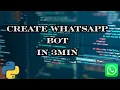 Create WhatsApp bot in python Twillo