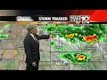 Wednesday Night Spotty thundershowers Low 60