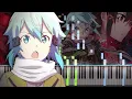 Download Lagu 【REMAKE】IGNITE - Sword Art Online Season 2 「ソードアート・オンライン 2期」Opening 1 (Piano Synthesia)