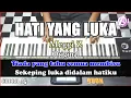 HATI YANG LUKA Karaoke Dangdut - Meggi Z | Korg Pa3x (Chord\u0026Lirik) Nada Cowok