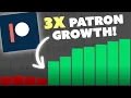 My Secret to Getting 3x More Patrons - Patreon Tips