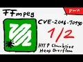 First look at a simple PoC crash - Exploiting FFmpeg ft Paul Cher