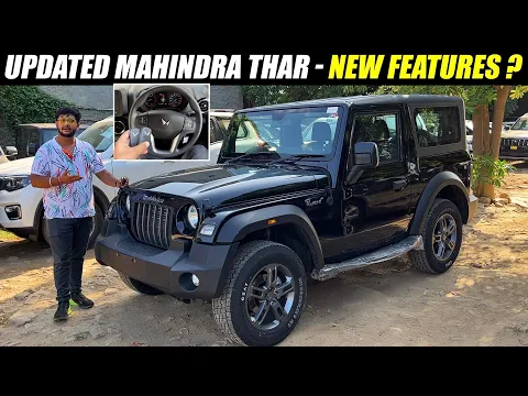 Thar Facelift 2023 - New Logo, More Changes But itne saare Features Removed?