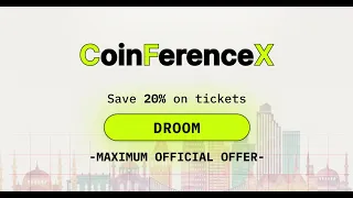 CoinFerenceX 2026 Promo Code DROOM Full Step-by-Step Guide