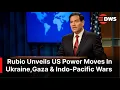 BIG BREAKTHROUGH: Rubio Unveils America's Power Plays in Ukraine,Gaza \u0026 Indo-Pacific Conflicts |AC1E
