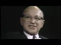 Milton Friedman on the Flat Tax