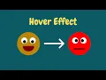 Eyes Following Mouse Cursor Using HTML and CSS Hover Effect