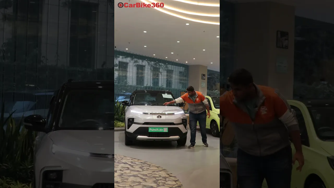 Tata Punch.ev Empowered 1-Minute Walkaround!