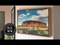 How to make a floating frame for a canvas painting or print