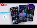 Flutter Live Streaming App