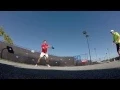 USTA Florida Go Pro Tip Loading The Outside Leg Weight Transfer Drill