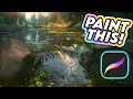 You CAN Paint Realistic WATER Full Tutorial