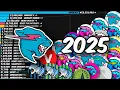 ALL MrBeast s Channels Sub Count History 2025 Update