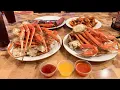 ALL YOU CAN EAT CRAB LEGS SEAFOOD SURF TURF BUFFET INSIDE FRESH HARVEST HARD ROCK CASINO