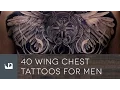 40 Wing Chest Tattoos For Men