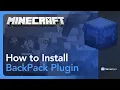How to Setup Backpack Plus Plugin on Your Server - Minecraft Java