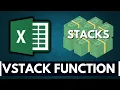 How to Stack Data From Multiple Sheets in Excel