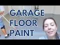 How To Paint A Concrete Garage Floor - Sherwin Williams Armorseal 1000 HP