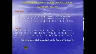 god be praised by t d jakes in tonic solfa instant download of complete notes now available 