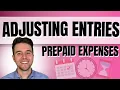 Adjusting Entries for Prepaid Expenses Introductory Accounting