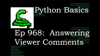 Python Basics Tutorial Difference Between tk and ttk from tkinter Answering Viewers Comments