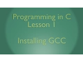 Programing in C Lesson 1 - Install GCC
