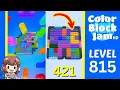 Color Block Jam Level 421 (815) Solution Walkthrough