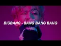 Download Lagu BIGBANG - 뱅뱅뱅 (BANG BANG BANG) Easy Lyrics