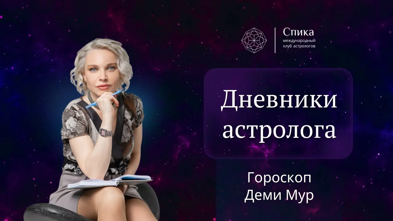 Дневники Астролога. Разбор гороскопа Деми Мур - Часть 1. Лектор - Анна Гарсия.