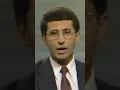 Dr Anthony Fauci discussing the AIDS epidemic on PBS NewsHour in 1985