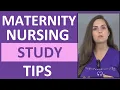 How to Study for Maternity Nursing in School Maternity Nursing Review