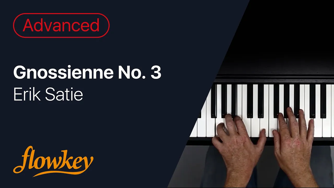 Gnossienne No. 3 - Erik Satie (Piano Tutorial) Gnossienne No. 3 - Erik Satie (Piano Tutorial)