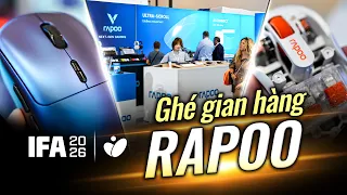 IFA26: Ghé gian hàng Rapoo - Chuột phím hoàn thiện ngon hơn, có nút AI