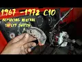Replacing neutral safety switch on a c10
