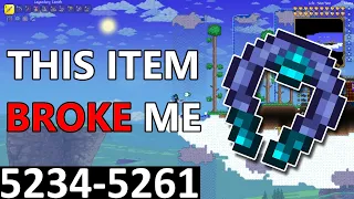 Collecting Every Item in Terraria 5234-5261 Celestial Magnet Items Sandstorm Banners