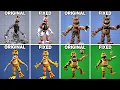 Fixed VS Original Animatronics in Five Nights at Freddy s