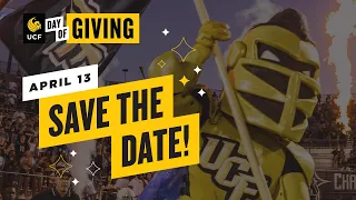 UCF Day of Giving Save the Date April 13 2023